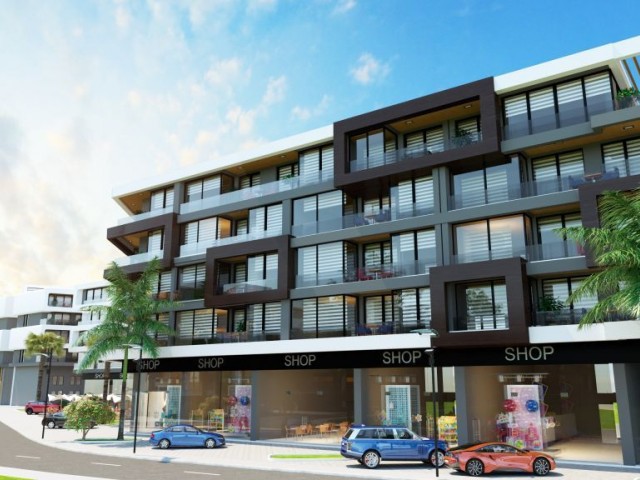 1+ 1 APARTMENTS WITH COMMERCIAL + RESIDENTIAL QUALITIES IN OMAĞ INTENSE NICOSIA PROJECT ** 