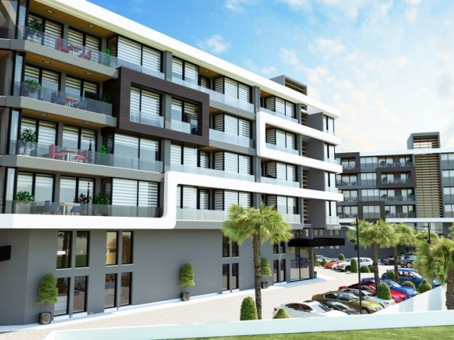 1+ 1 APARTMENTS WITH COMMERCIAL + RESIDENTIAL QUALITIES IN OMAĞ INTENSE NICOSIA PROJECT ** 