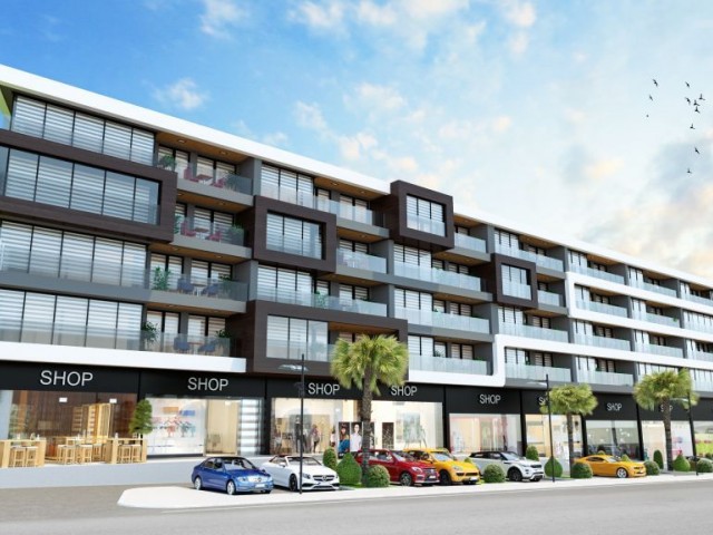 1+ 1 APARTMENTS WITH COMMERCIAL + RESIDENTIAL QUALITIES IN OMAĞ INTENSE NICOSIA PROJECT ** 