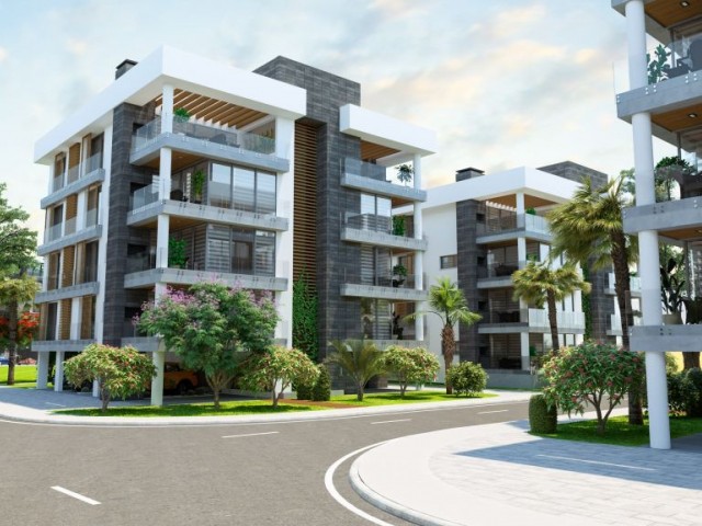 3 + 1 APARTMENTS AND 2 + 1 PENTHOUSE IN OMAGH INTENSE NICOSIA PROJECT - 130 M2 ** 