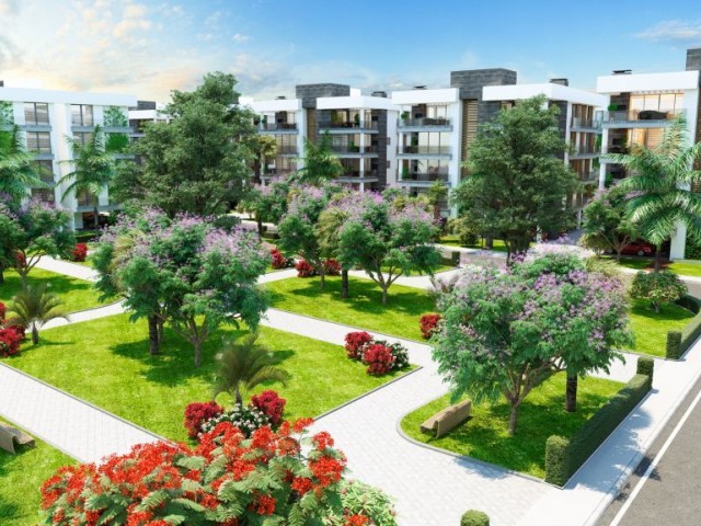 3 + 1 APARTMENTS AND 2 + 1 PENTHOUSE IN OMAGH INTENSE NICOSIA PROJECT - 130 M2 ** 