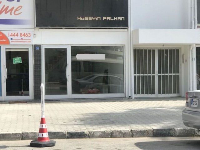 Lefkoşa Yenişehir Bölgesinde 100 m2 Kiralanmaya Hazır Dükkan