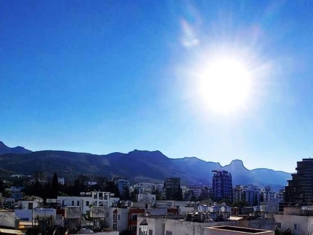 2 bedroom fully furnished flat with green city view in Kyrenia -Karmarket area ** 