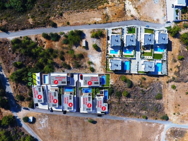 For sale 4 bedrooms modern Luxury villas in Zeytinlik -Kyrenia