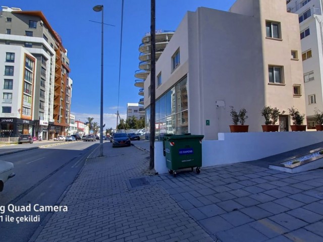 COMPLETE BUILDING SUITABLE FOR A BANK AND FINANCE OFFICE AND STORE ON THE STREET IN THE CENTER OF KYRENIA. ** 