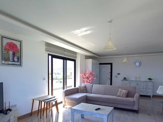 The only house on the top floor with a full terrace with panoramic views in the center of Kyrenia is -2 + 1 fully furnished penthouse. **  ** 