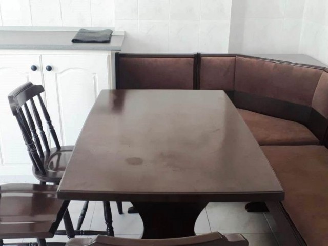 2nd hand furnished 2 + 1 in the Lavaş restaurant area in the center of Kyrenia is for rent from the date of 01 August. On the annual advance pay.e is 300 STG **  ** 