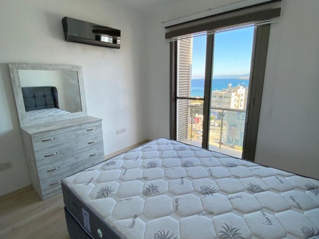 2 + 1 fully furnished apartment with an UNOBSTRUCTED VIEW at the foot of the LOrd palace hotel in the center of Kyrenia. **  ** 