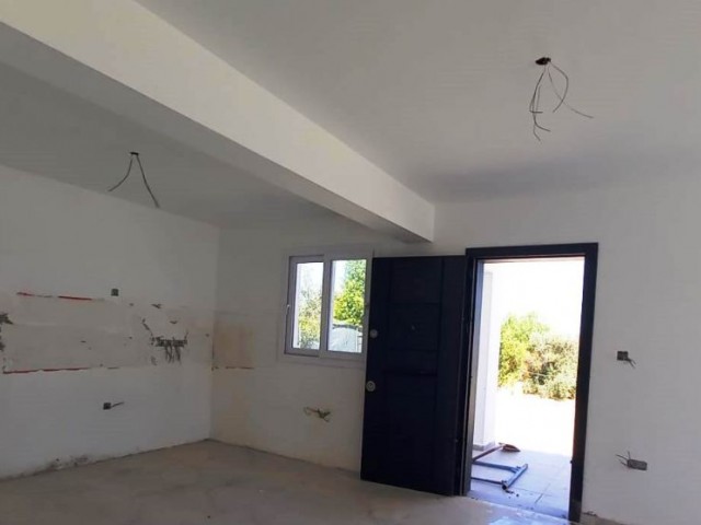 Garden floor 2 + 1 Apartment at the completion stage in Kyrenia-Catalkoy ** 