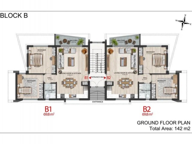 Luxury 2 + 1 apartments delivered in Alsancak in June -2024. pay in installments for 24 months Interest-free!!!!! ** 