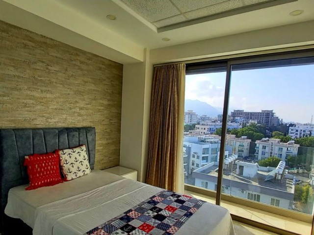 2 bedroom luxury furnished apartment in the center of Kyrenia in the New Harbor area