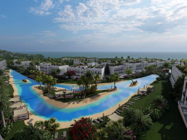 Biggest sea side residential project with studios, 1+1, 2+1 loft penthouses, and 3 bedroom luxury villas having a total unit count of 500.  For futher details please contact us.