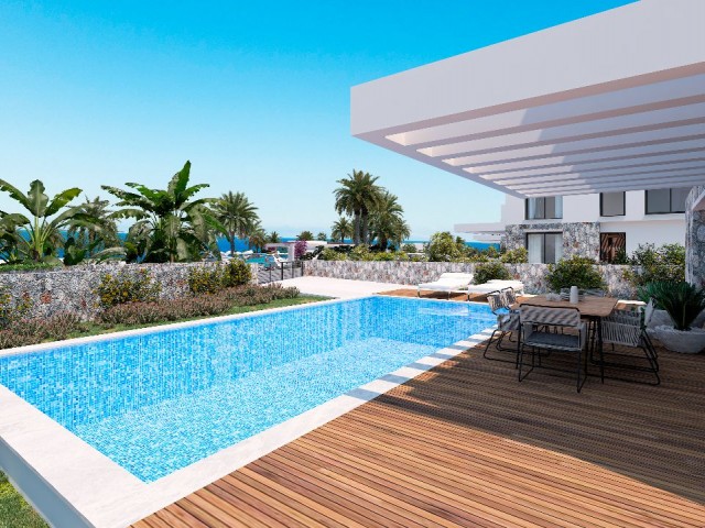 4+1 Luxusvilla in fußläufiger Entfernung zum Meer in der Region Kyrenia-Alagadi.