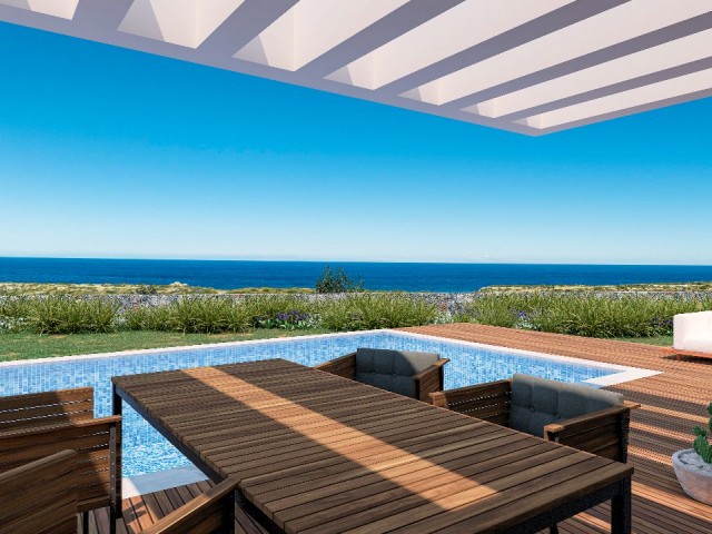 4+1 Luxusvilla in fußläufiger Entfernung zum Meer in der Region Kyrenia-Alagadi.