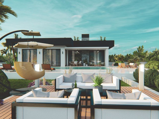 Unique Villas close to International Golf Club Korineum of Northern Cyprus.