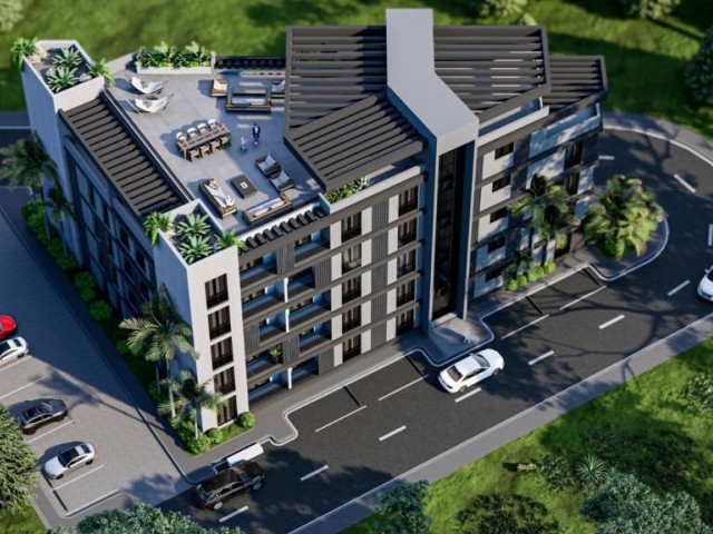 2+1 Luxury Flats in the center of Famagusta, close to Şadan hotel- Cyprus West University with a 60-month term