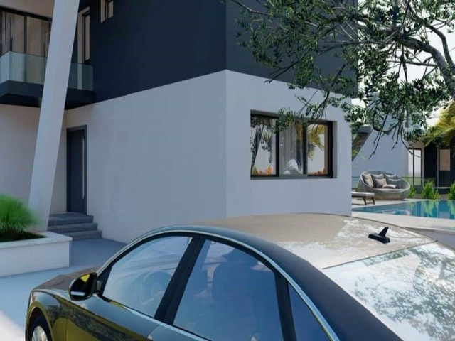 SOLD!!Girnenin Elit bölgesi Çatalkoy de  merkeze ve denize yakın 4yatak odalı lüks villa