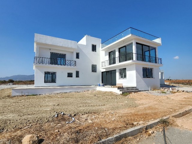 An amazing new 4 bedroom villa which looks over the sea!