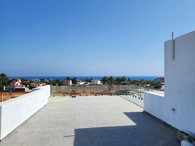 An amazing new 4 bedroom villa which looks over the sea!