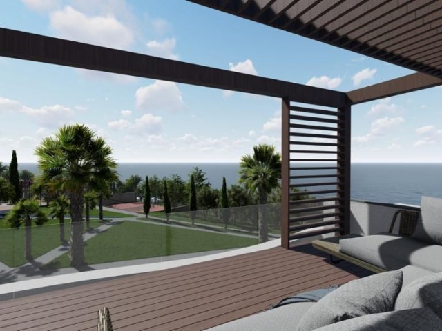 Almost ready!! 1+1 luxury seafront apartment in Esentepe