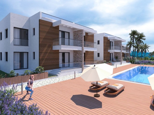 2+1 luxury Flats in Kyrenia-Karagac region.