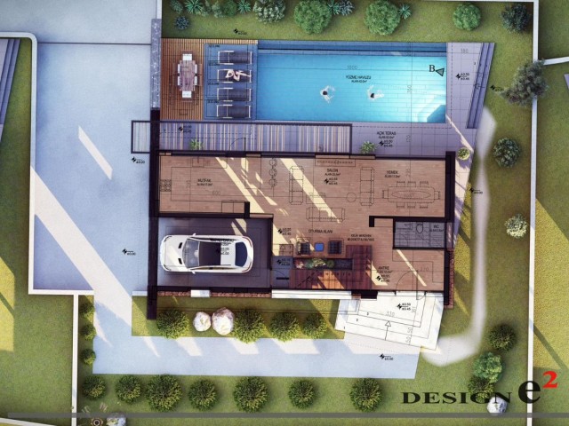 Attention!!! Luxury villa for permanent residence in Alsancak infrastructure area