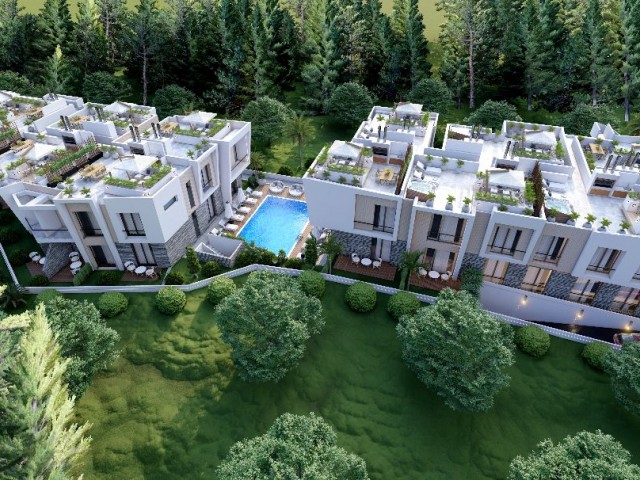 Старт продаж!! Люкс апартаменты 2+1 с видом на Киринейские горы в районе Алсанджак