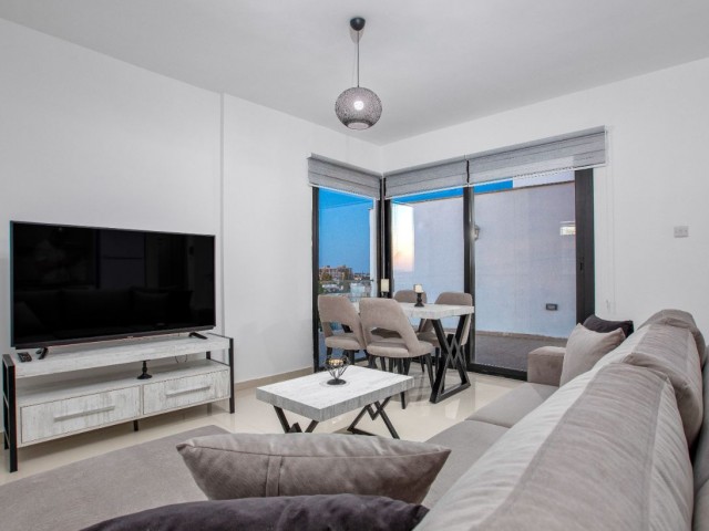 NEU!! Möblierte 2+1 fertige Penthouse-Wohnung im Zentrum von Kyrenia