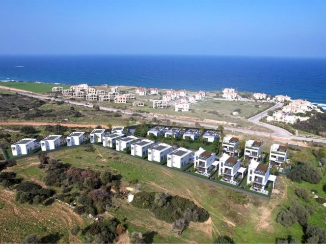 Girne -Esentepe bölgesinde Akdeniz ve dağ manzaralı lüks bungalovlar Kasım -2025 de teslim dir.