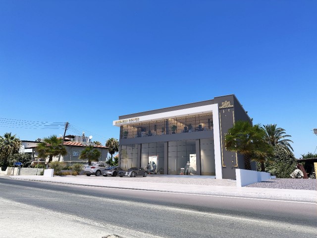 A magnificent business center with offices and shops in a central location in Kyrenia