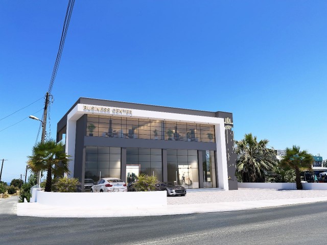 A magnificent business center with offices and shops in a central location in Kyrenia