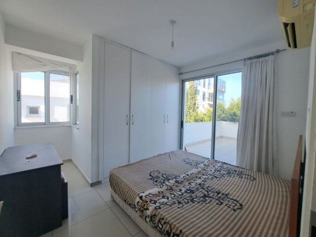 2+1 Flat with mountain and greenery view in the center of Kyrenia, with a balcony terrace at the front and back