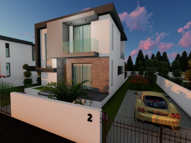 3-bedroom, 3-bathroom modern villa with TURKISH TITLE in Kyrenia-Çatalkoy, close to delivery. WORKMANSHIP IS FIRST CLASS!!!!