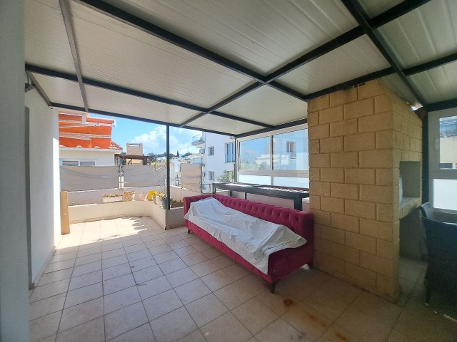 THE ONLY HOUSE ON THE UPPER FLOOR IN KYRENIA SCHOOLS AREA, 3+1 PENTHOUSE.