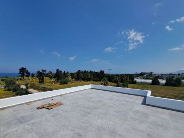 4+1 Moderne Villa mit Terrasse mit Aussicht und privatem Pool in der Gegend Girne-Ozanköy /Erdener Markt/, in der Fertigstellungsphase