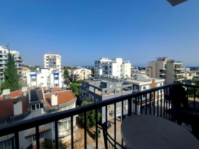 1 bedroom flat with view, within walking distance to Nus mar market, one of the most active areas of Kyrenia, and the city, with HIGH RENTAL INCOME guaranteed