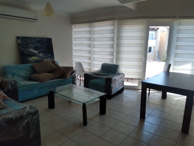 Fully furnished 3+1 flat for rent in a well-maintained complex with pool