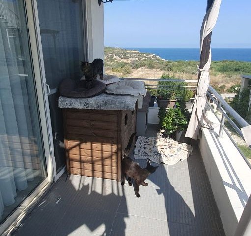 2+1 FULLY FURNISHED FLAT FOR SALE IN TURTLE BAY SITE IN KYRENIA ESENTEPE REGION