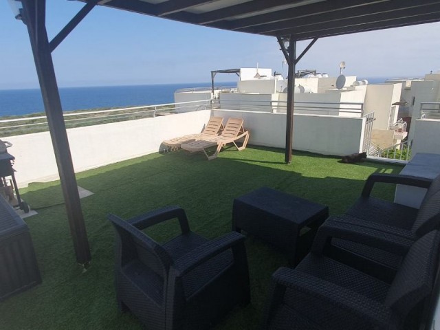 2+1 FULLY FURNISHED FLAT FOR SALE IN TURTLE BAY SITE IN KYRENIA ESENTEPE REGION