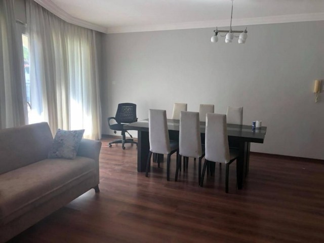 FULLY FURNISHED 3+1 FLAT FOR SALE IN GIRNE CENTER WITH POOL AND MAINTENANCED PATARA SITE