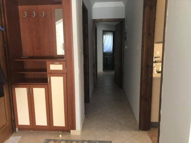 FULLY FURNISHED 3+1 FLAT FOR SALE IN GIRNE CENTER WITH POOL AND MAINTENANCED PATARA SITE