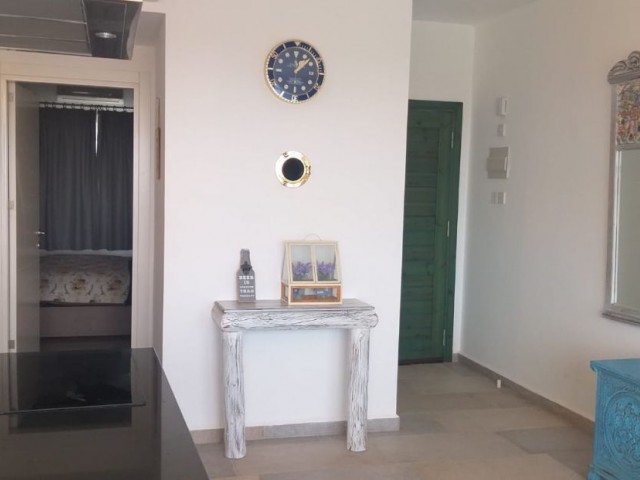 FULLY FURNISHED 1+1 FLAT FOR RENT IN ESENTEPE BAHÇELİ AREA