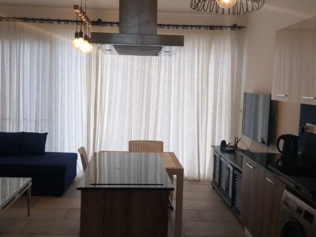 FULLY FURNISHED 1+1 FLAT FOR RENT IN ESENTEPE BAHÇELİ AREA