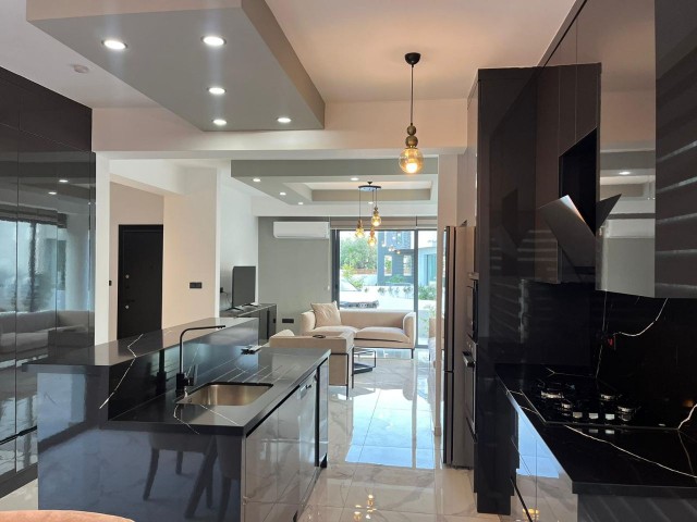 Newly finished 3+1 villa with pool for sale in Cyprus Kyrenia Ozanköy, close to Doğa College, Science University, Suat Günsel and ESK schools.