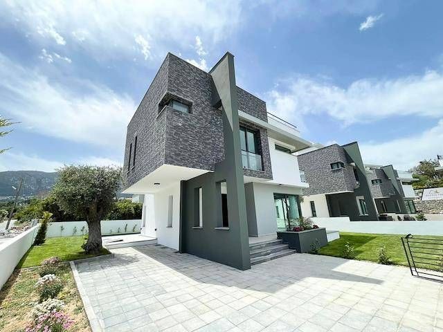 Newly finished 3+1 villa with pool for sale in Cyprus Kyrenia Ozanköy, close to Doğa College, Science University, Suat Günsel and ESK schools.