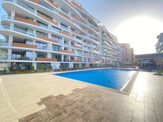3+1 luxury apartment with magnificent sea view for rent in Kyrenia Feo Elegance