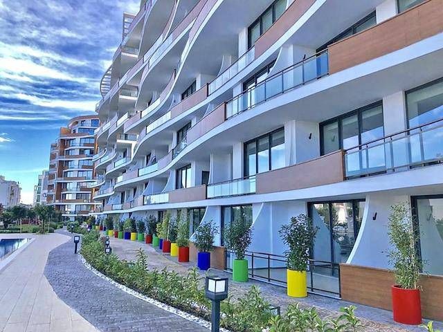 Роскошная квартира 3+1 с великолепным видом на море в аренду в Кирении Feo Elegance
