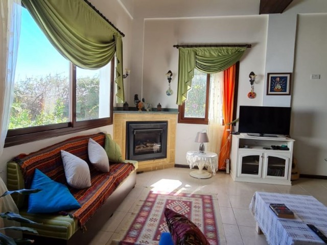 FULLY FURNISHED 3+1 DETACHED BAHCELI BUNGALOV FOR RENT IN KYRENIA EDREMIT AREA