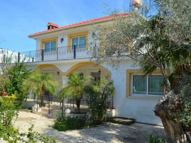 4+1 DETACHED GARDEN VILLA FOR SALE IN GIRNE ÇATALKÖY REGION