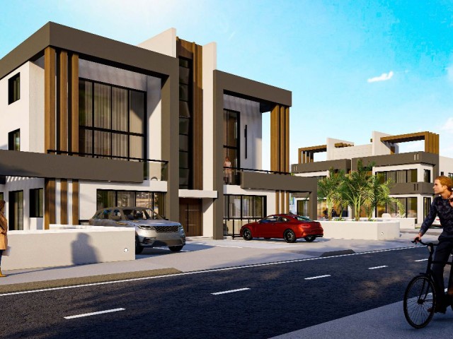 Duplex 3+1 Flat in Our Newly Started Project in İskele Boğaziçin is on Sale with Prices Starting from 195,000 Stg...